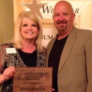 Landy Fuqua, WestStar Class of 2014 Pictured with her husband, Bill