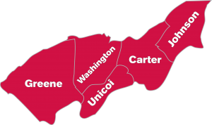 ETSU Service Area