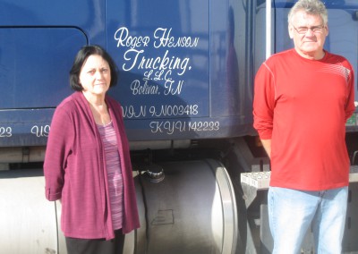 Roger & Shirley Henson of Roger Henson Trucking, LLC