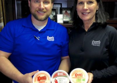 Cedric and Mildred Knott of Knott’s Foods